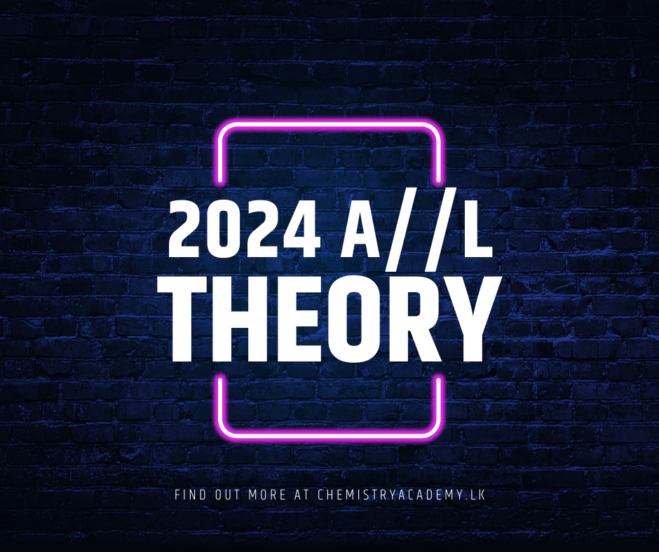 2024 Theory Class September Chemistry Academy